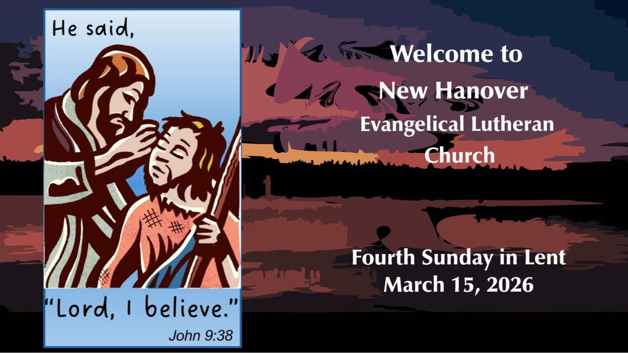 March 15, 2026 - Fourth Sunday in Lent