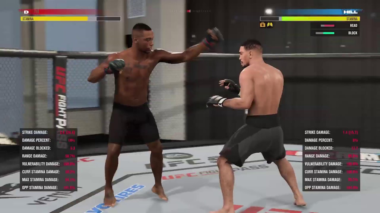 UFC 5 - Fighting top light heavyweights (PS5)