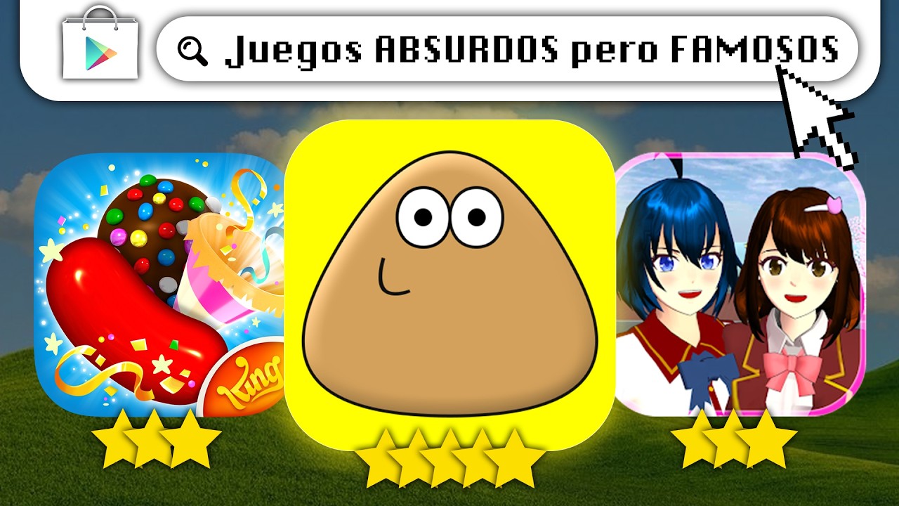 JUEGOS DE ANDROID ABSURDOS QUE SE VOLVIERON FAMOSOS | ¿Por qué tanta gente los juega?