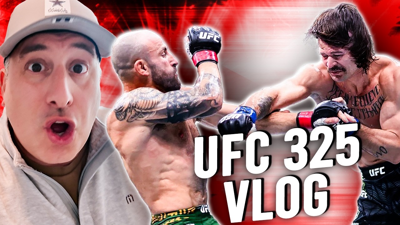 Видеоблог о продуктах питания для боев UFC 325