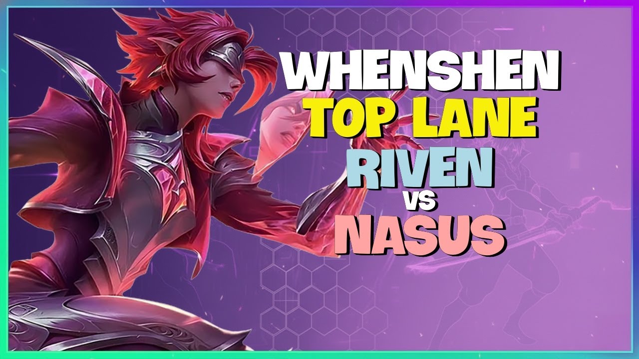Rank 1 Riven : This Dude is CRUSHING Nasus with DEVASTATING Mechanics - Engsub