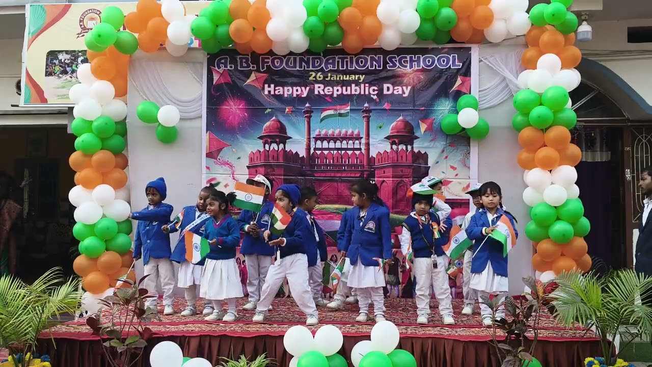 A.B.FOUNDATUON SCHOOL (REPUBLIC DAY)#longvideo 