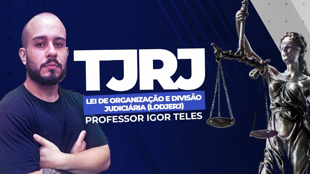 TJ RJ | Legislação Especial: Lei 10.633/24 - LODJERJ