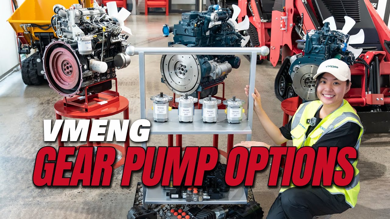 Explore Our Hydraulic Gear Pump Options | 16cc to 25cc Options by VMENG