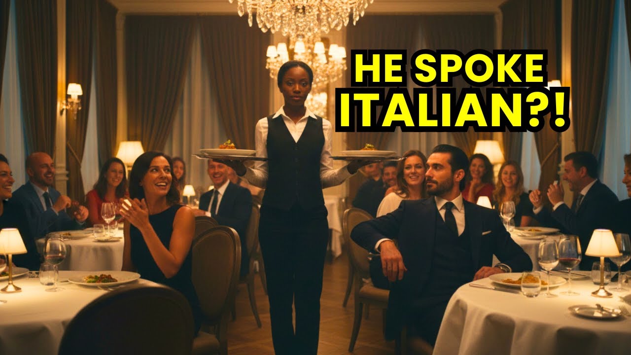 Mafia Boss Insults Waitress in Italian—Black Ceo Answers Perfectly, Exposing His Secret