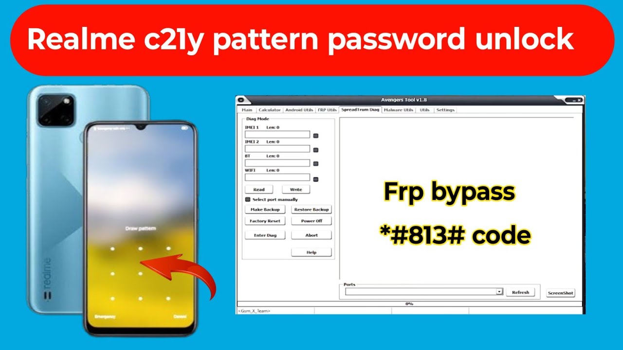 Realme c21y hard reset nhi ho Raha | wipe data not showing fix free tool | realme c21y factory reset
