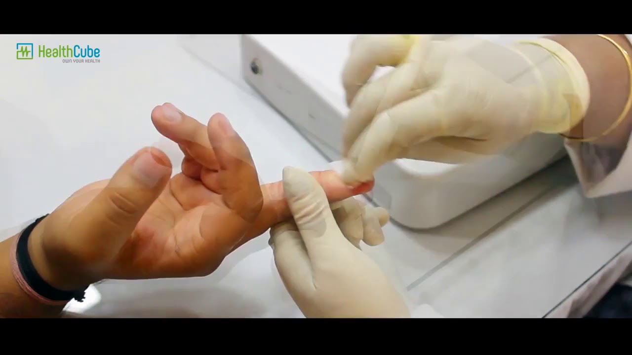 How to to do Haemoglobin test with HealthCube