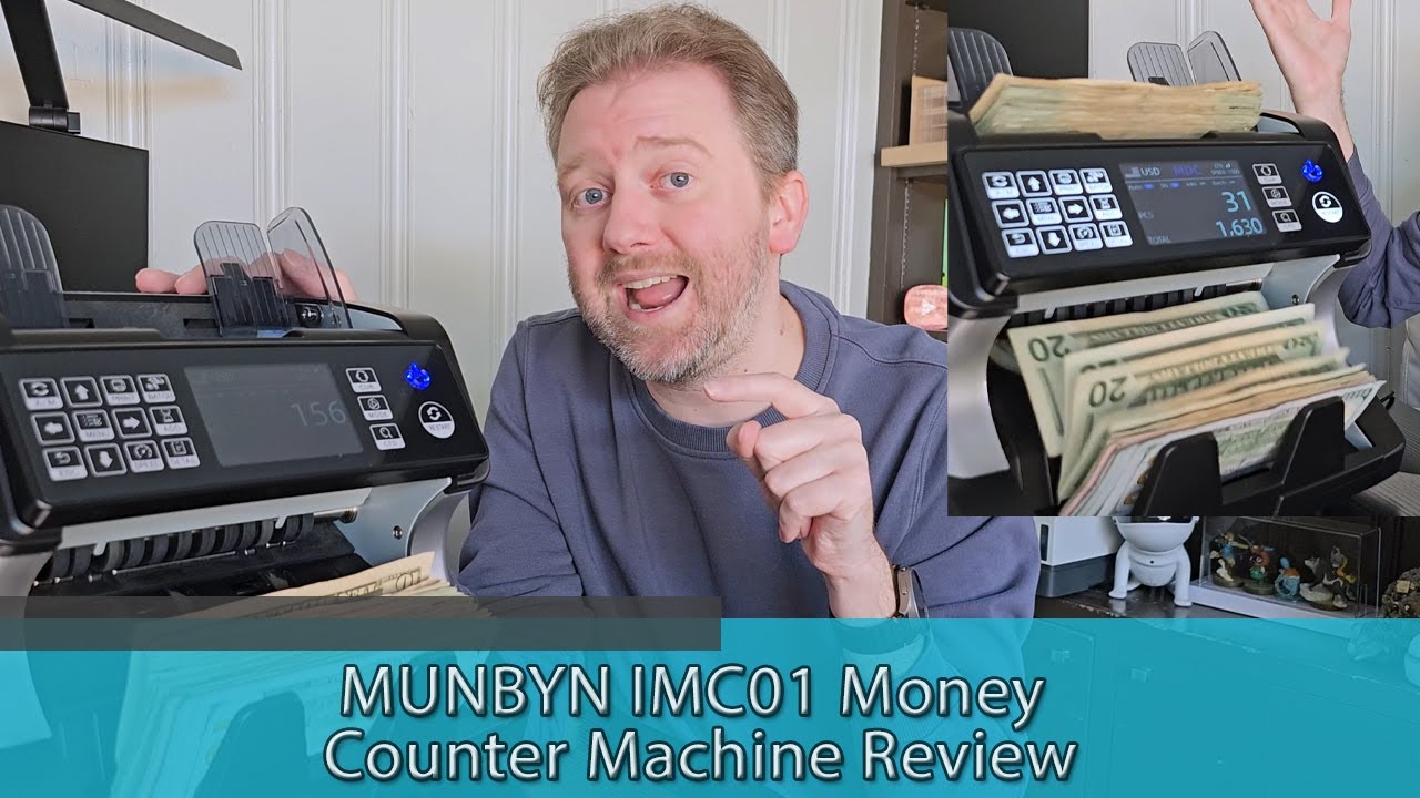 Подсчёт купюр без усилий! Обзор и характеристики счётчика купюр MUNBYN IMC01 🌟