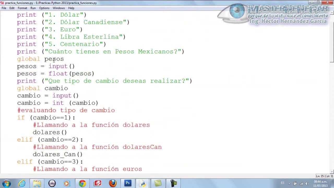 22 - Ejercicio Práctico con Funciones (Python)