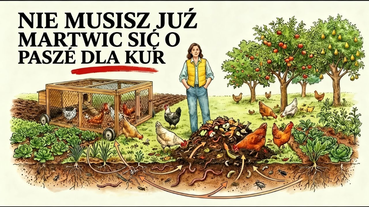 PRZESTAŃ KUPOWAĆ PASZĘ: METODA 3 SYSTEMÓW, KTÓRA KARMI KURCZAKI ZA DARMO PRZEZ CAŁY ROK