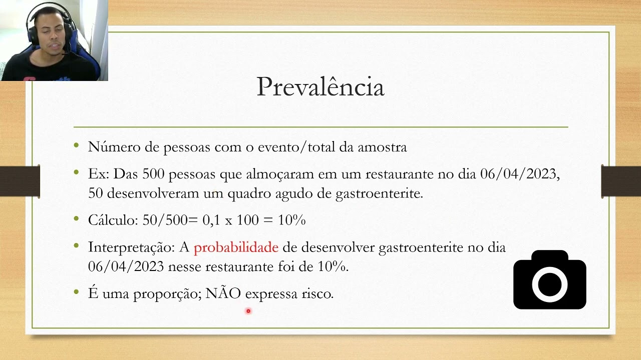 Epidemiologia Geral: Proporção, Razão, Índice, Prevalência e Incidência