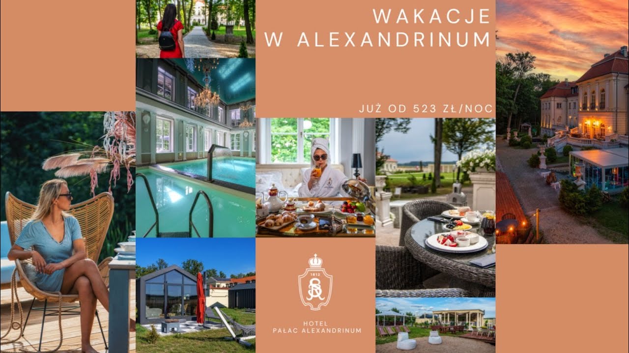 🍋Wakacje blisko Warszawy | Hotel Pałac Alexandrinum****