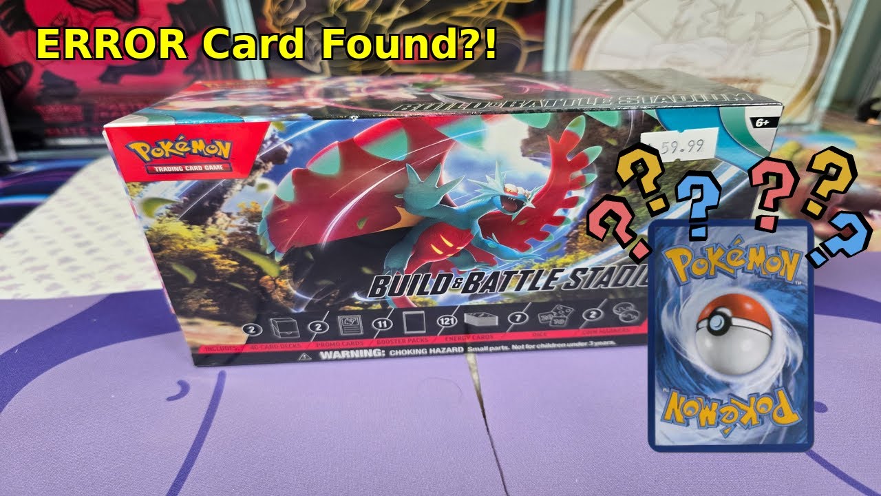 This Paradox Rift Box Had an ERROR Card?! Build & Battle Stadium Opening!