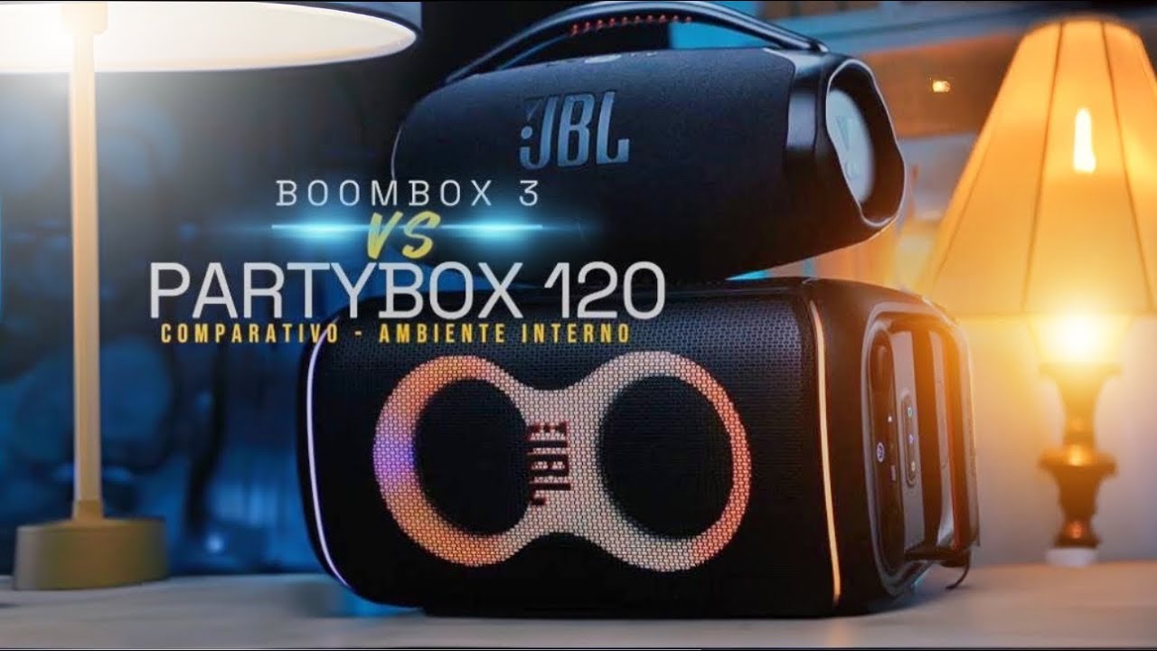 JBL BOOMBOX 3 VS PARTYBOX 120 - 