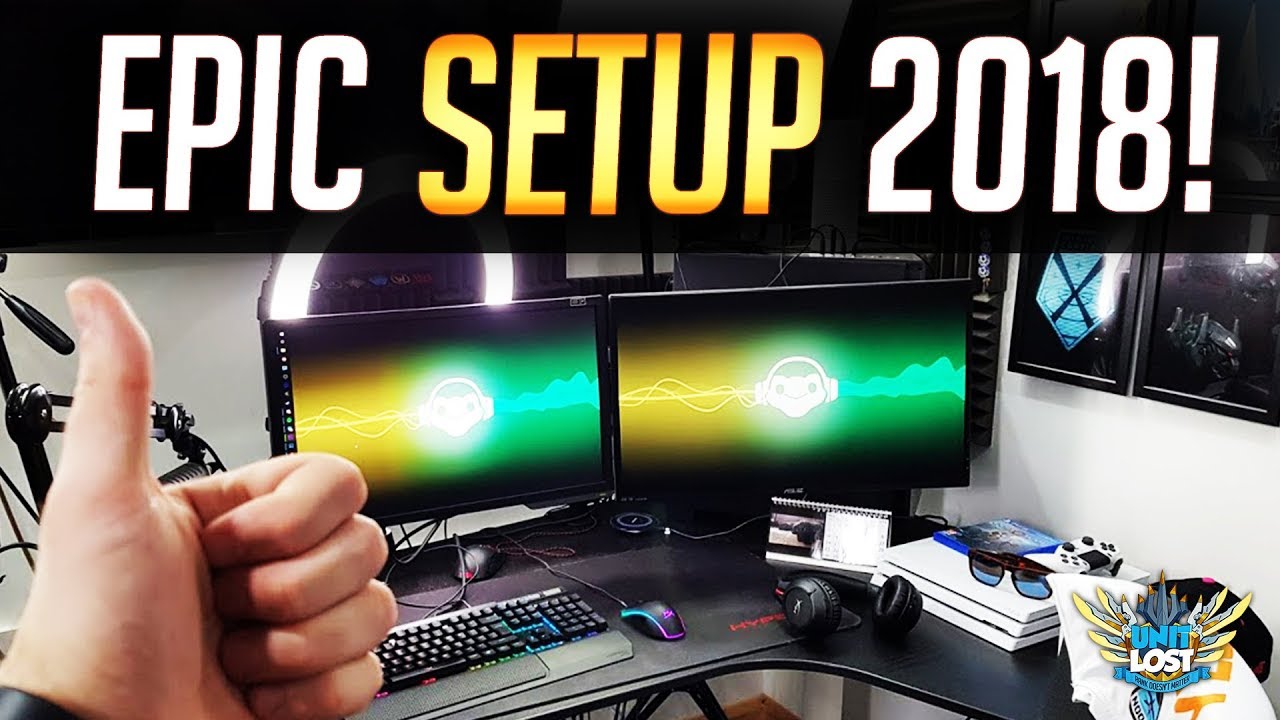 My Setup Tour 2018! EPIC Overwatch Setup!