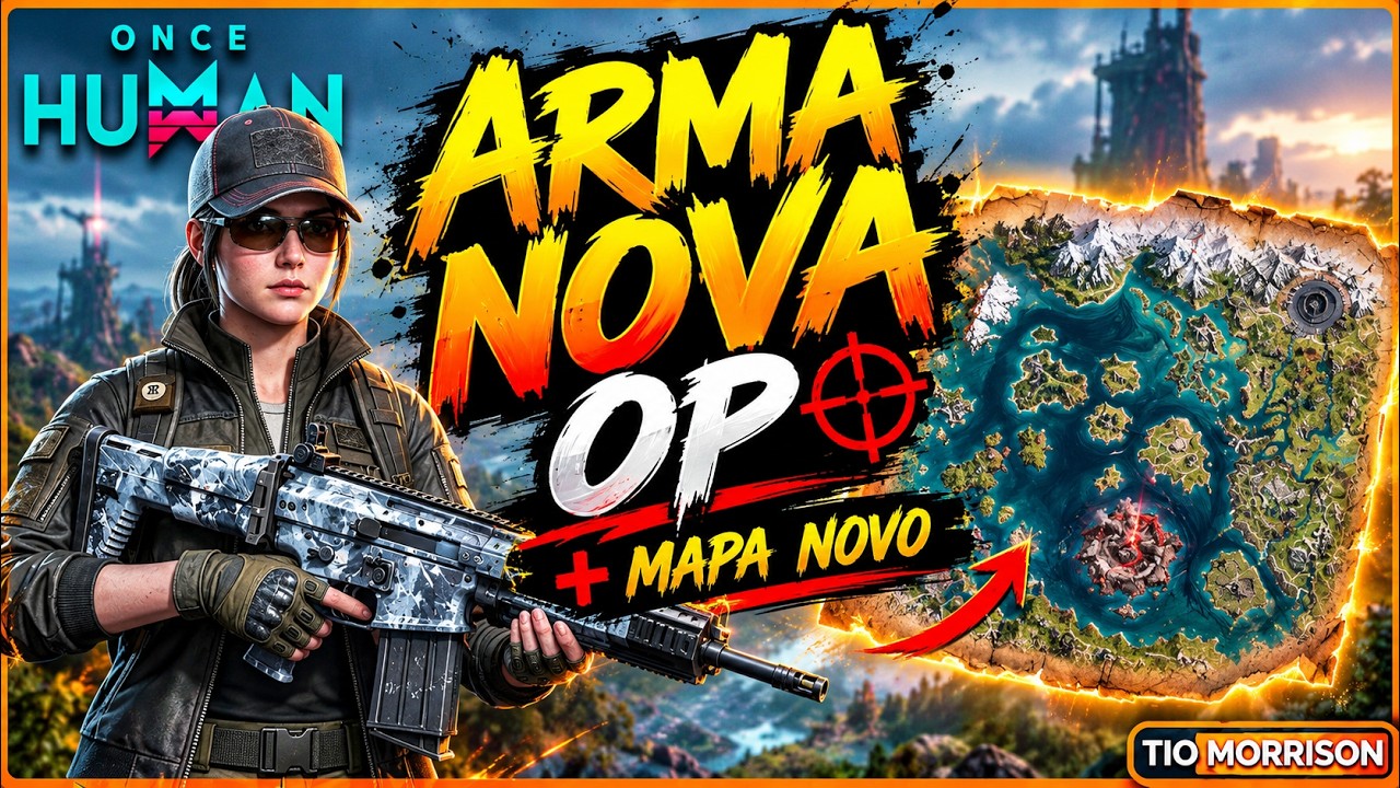 ONCE HUMAN: TUDO SOBRE A NOVA ARMA DE VORTEX E O NOVO MAPA!
