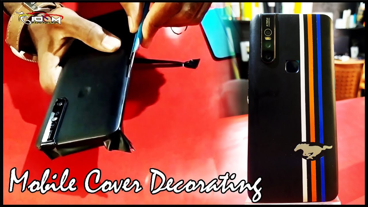 Mobile Cover Decoration | Mobile Back Skin Sticker Decorations | Mustang Edition | Modify Stickers