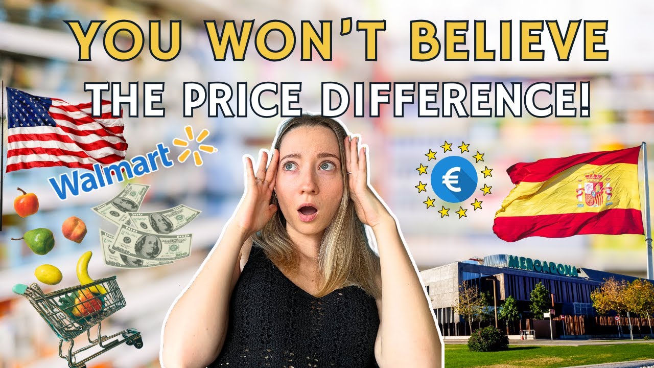 US vs Spain: Shocking Groceries Price Comparison!