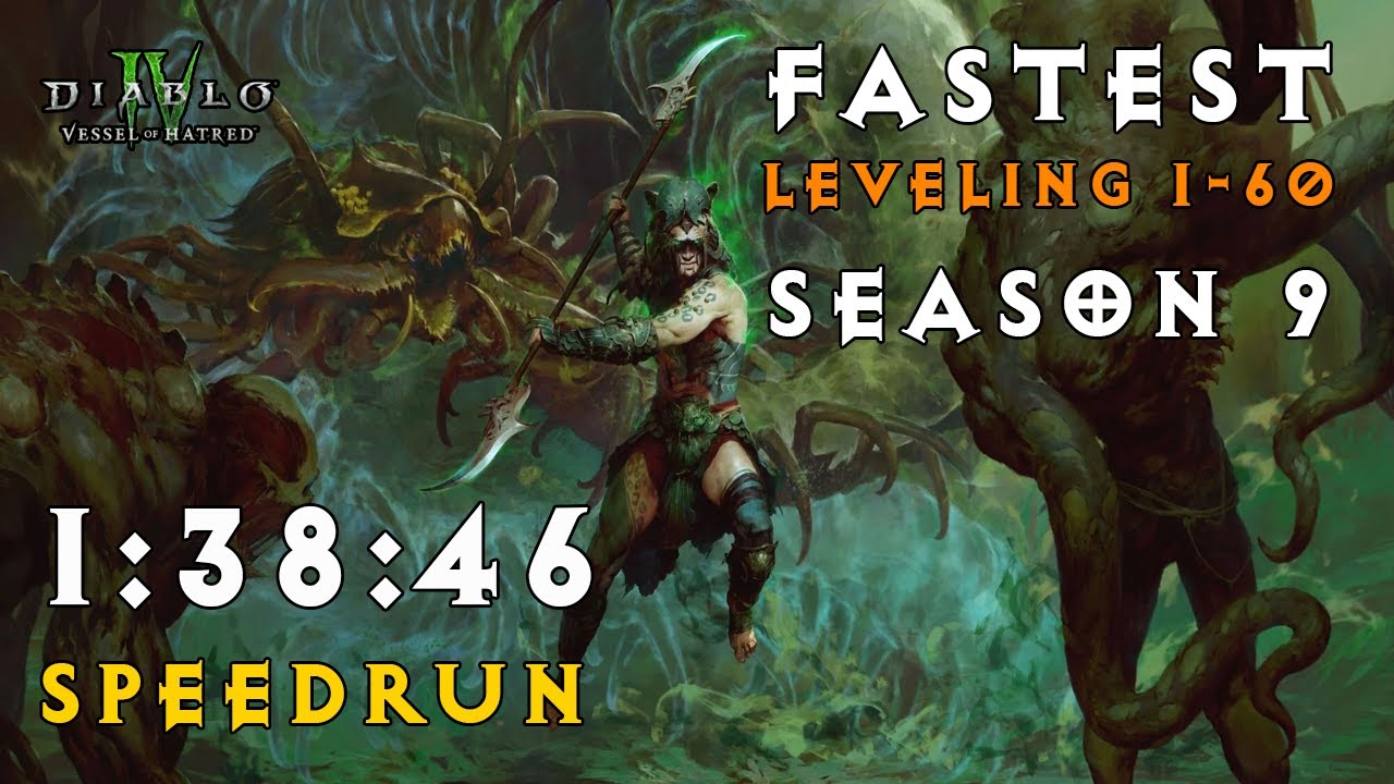 DIABLO 4 SPIRITBORN SPEEDRUN | PERSONAL BEST | 