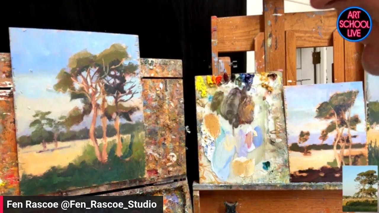Make your Trees Dance in your Paintings with Fen Rascoe