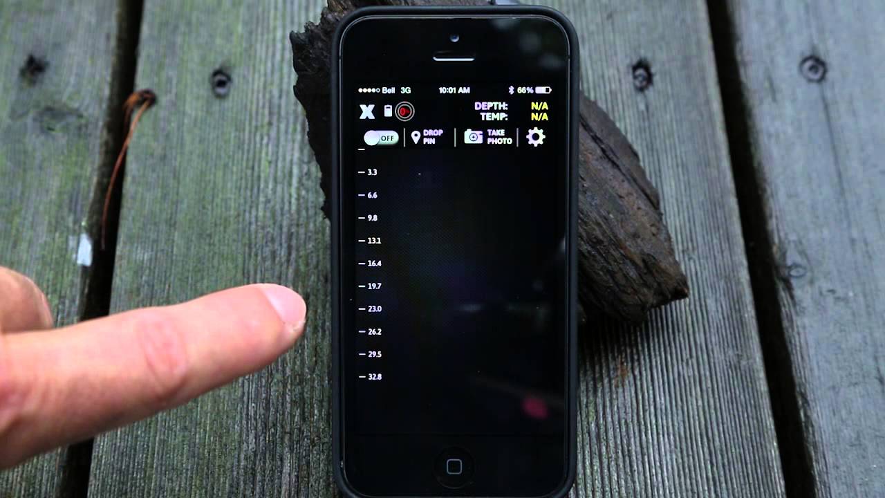 Fishhunter Wireless Fish Finder Demo