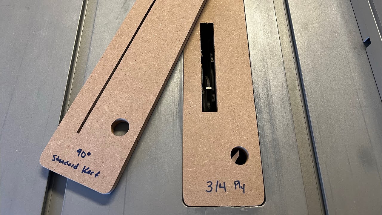Throat Plates for the Ridgid R4514 Table Saw