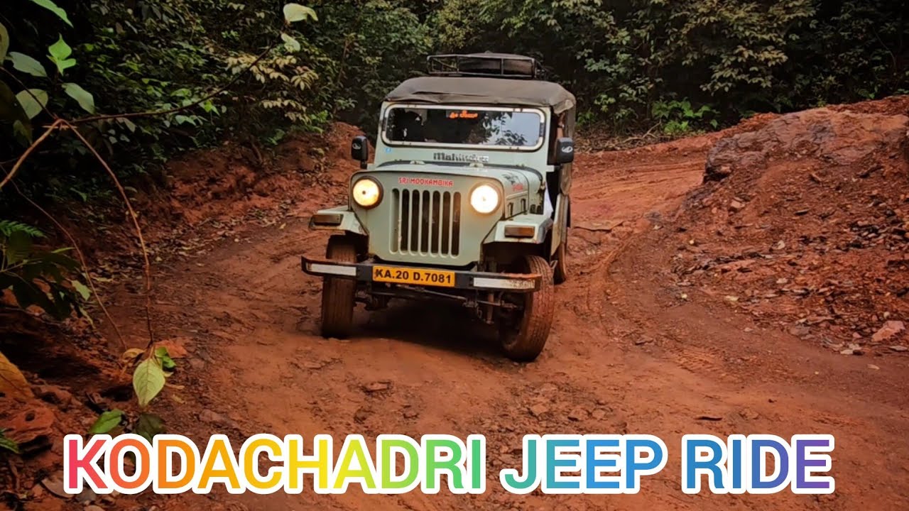 KODACHADRI JEEP RIDE