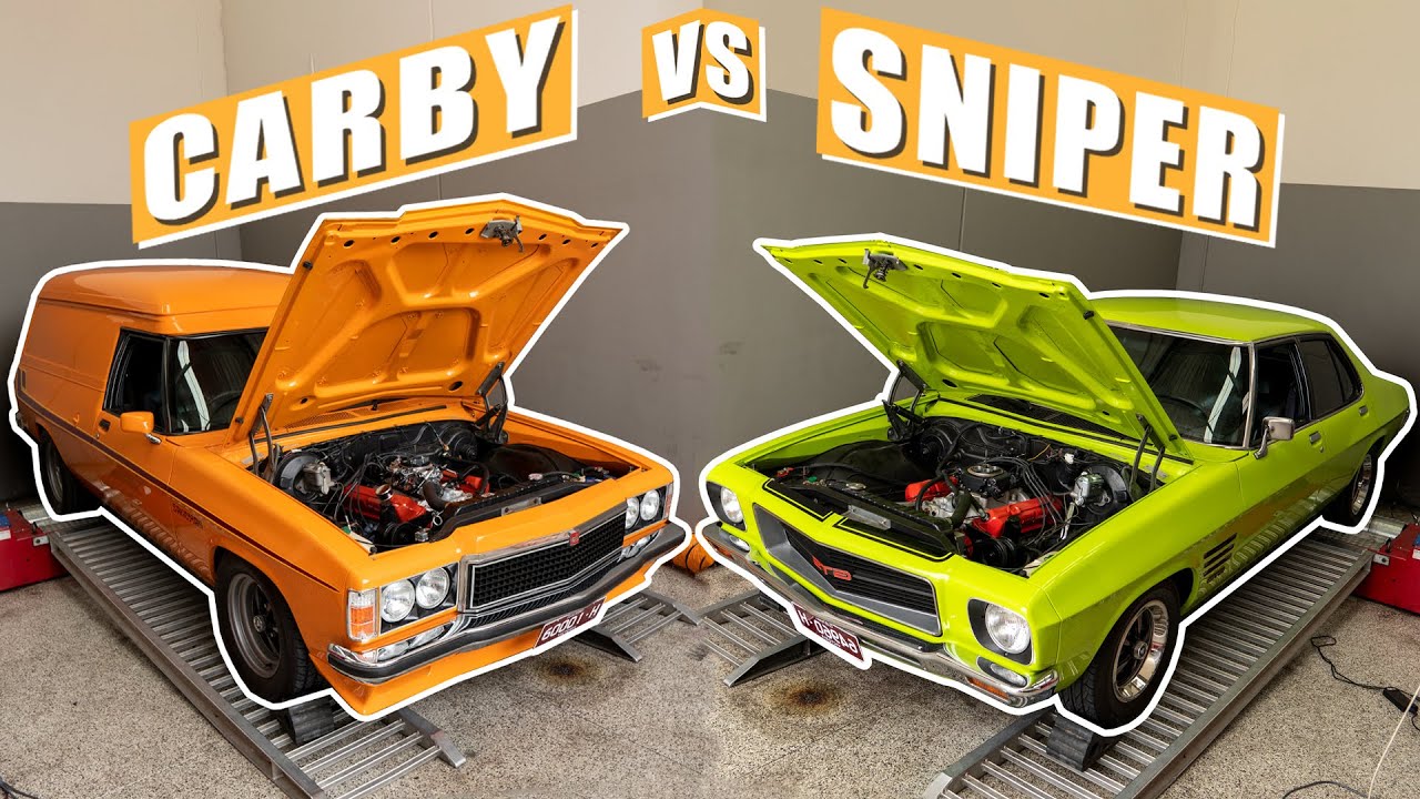 CARBY VS SNIPER EFI - on the dyno.. it didnt quite go to plan