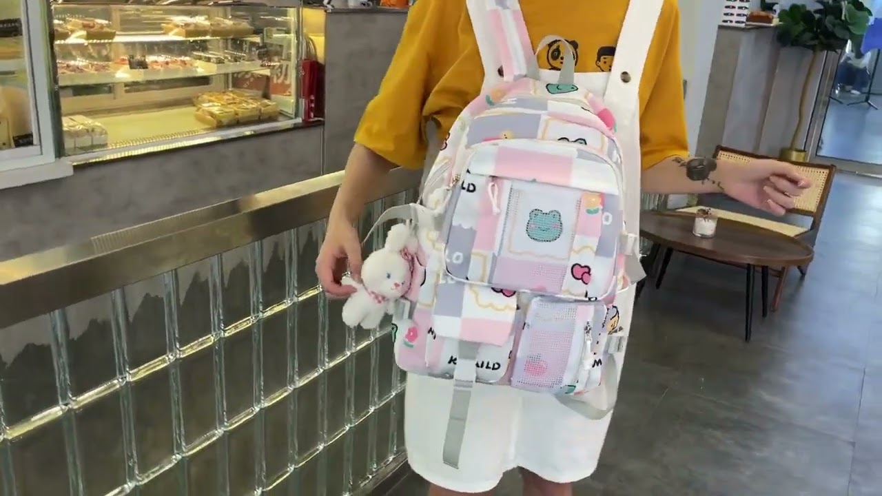 Cartoon Kawaii Book Bag - Laptop Cool backpack EN250