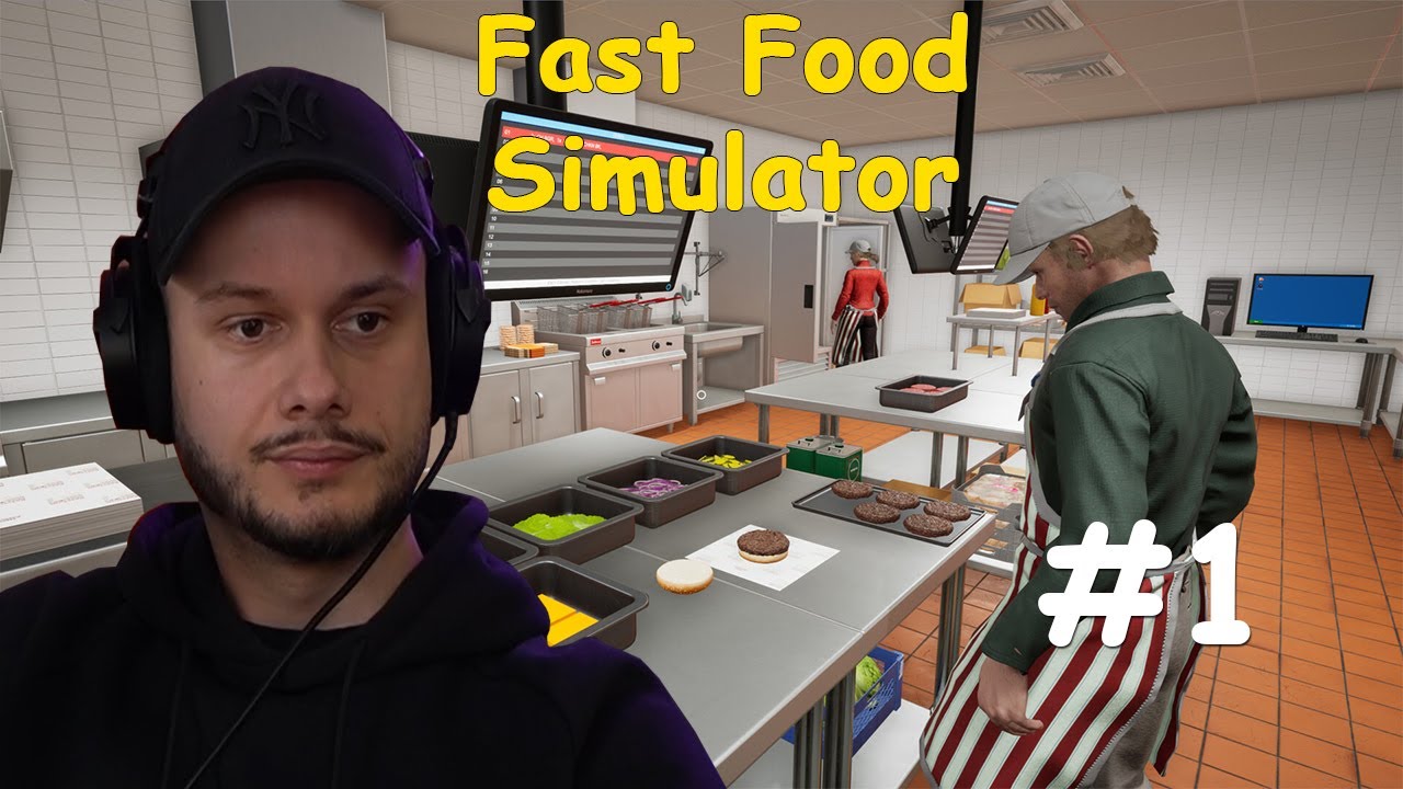 Starý a Nestta robia burgre 🍔 Fast Food Simulator | #1 | 20. 10. 2024 | Astatoro