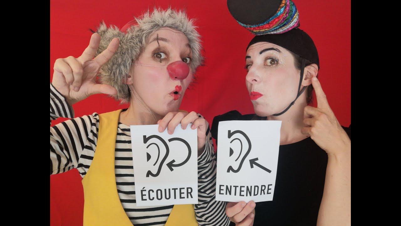 Un jour = Deux pictos : ENTENDRE / ÉCOUTER