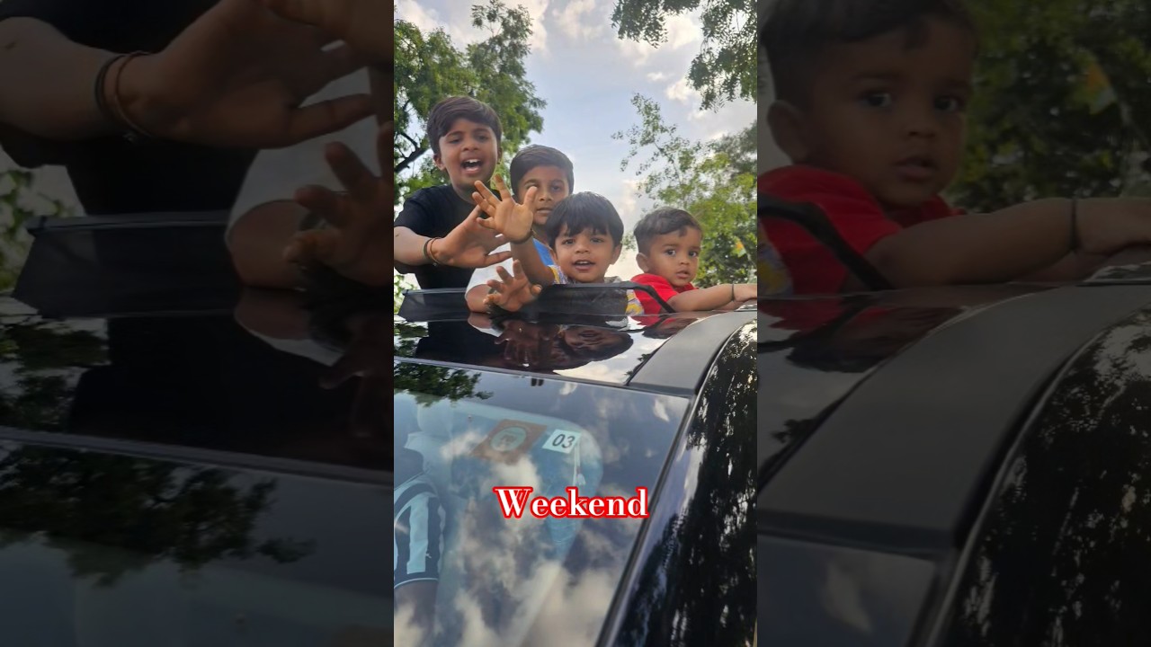 weekend trip #shorts #trending #famouskids