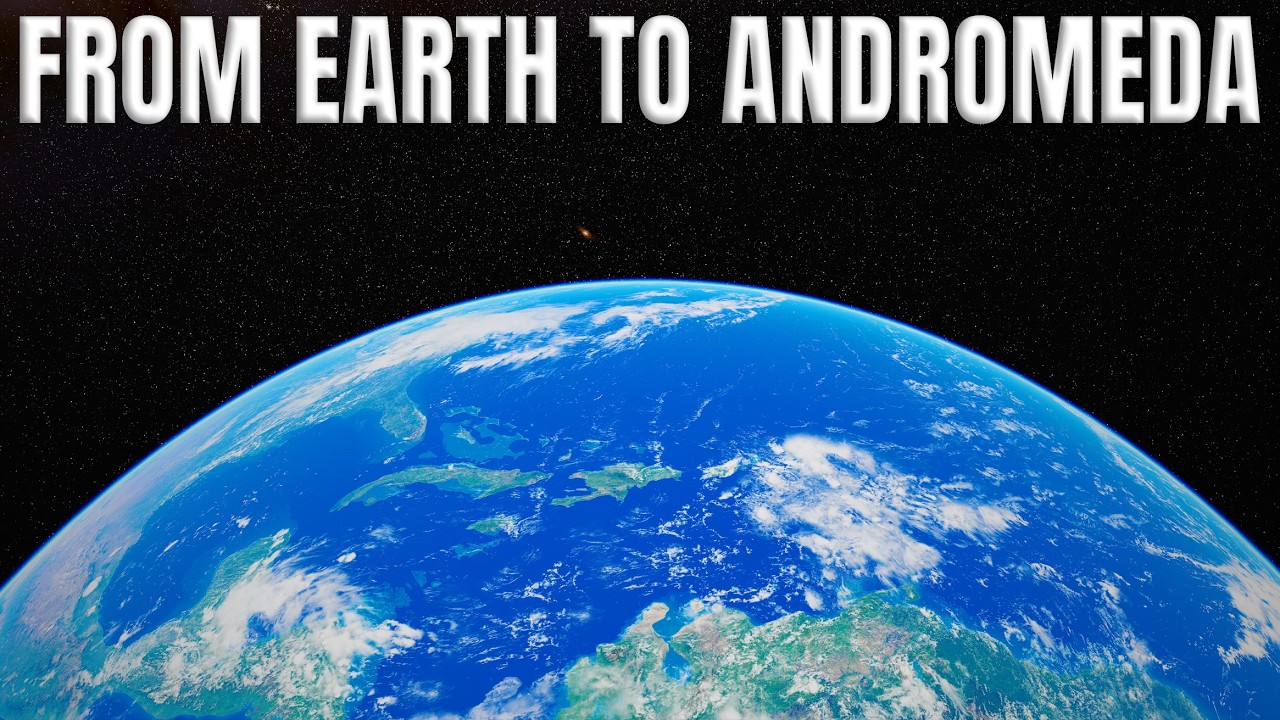 A Journey from Earth to Andromeda &ndash; Our Nearest Large Galaxy (4K)