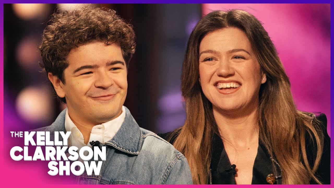 Gaten Matarazzo Reveals Dream 'The Voice' Audition Song To Kelly Clarkson