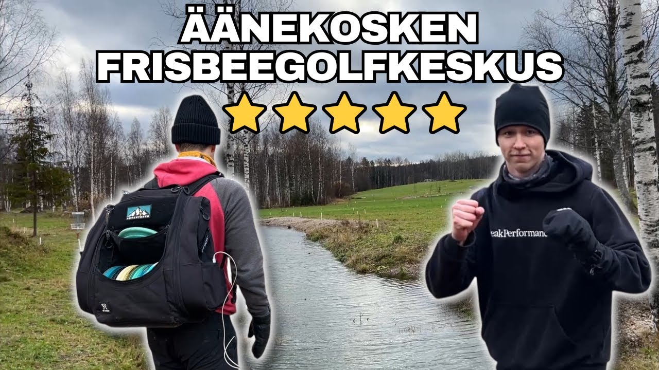 UUSI TODELLA VAIKEA FRISBEEGOLFRATA! | Äänekosken Frisbeegolfkeskus