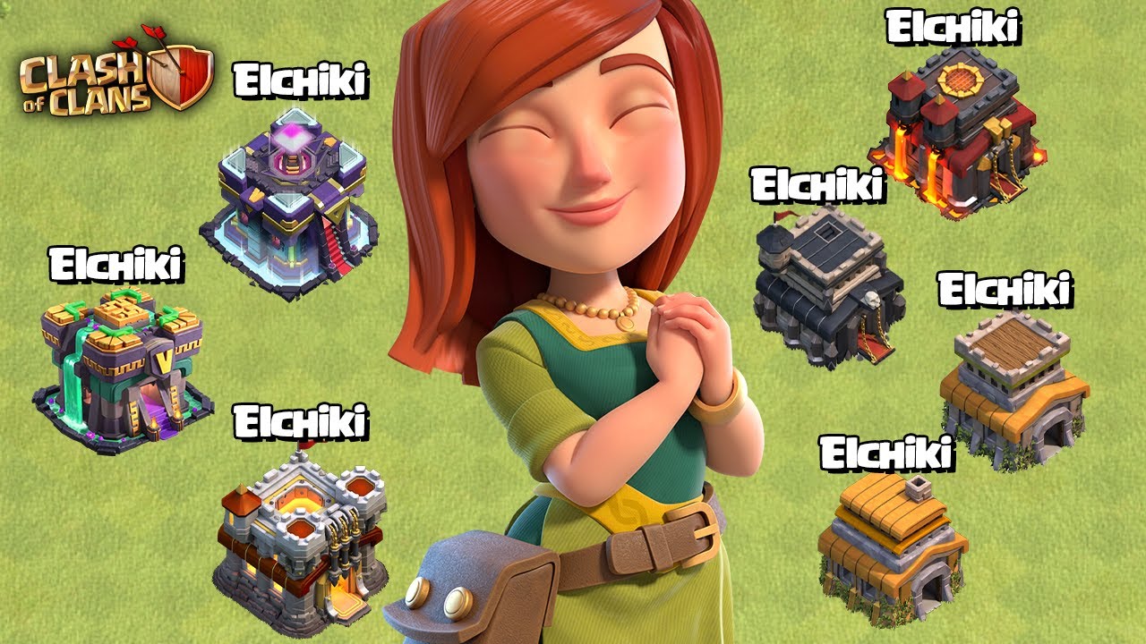 JE SUIS SEUL EN GUERRE AVEC MES 10 COMPTES ! Clash of clans