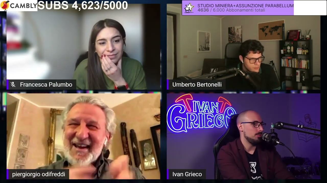 Odifreddi a Twitch Tv: l'autodeterminazione dei popoli &egrave; una chimera
