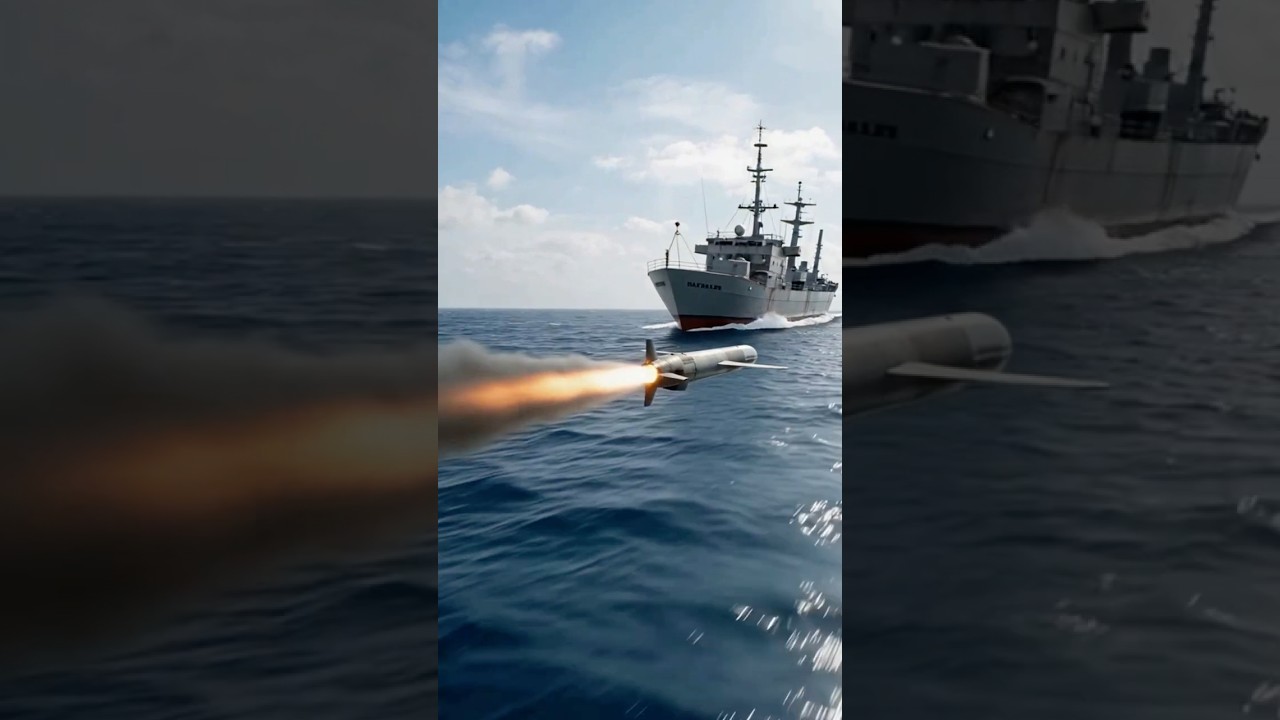Tomahawk Missile Strike from Submarine