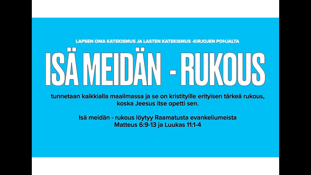 Isä meidän -rukous