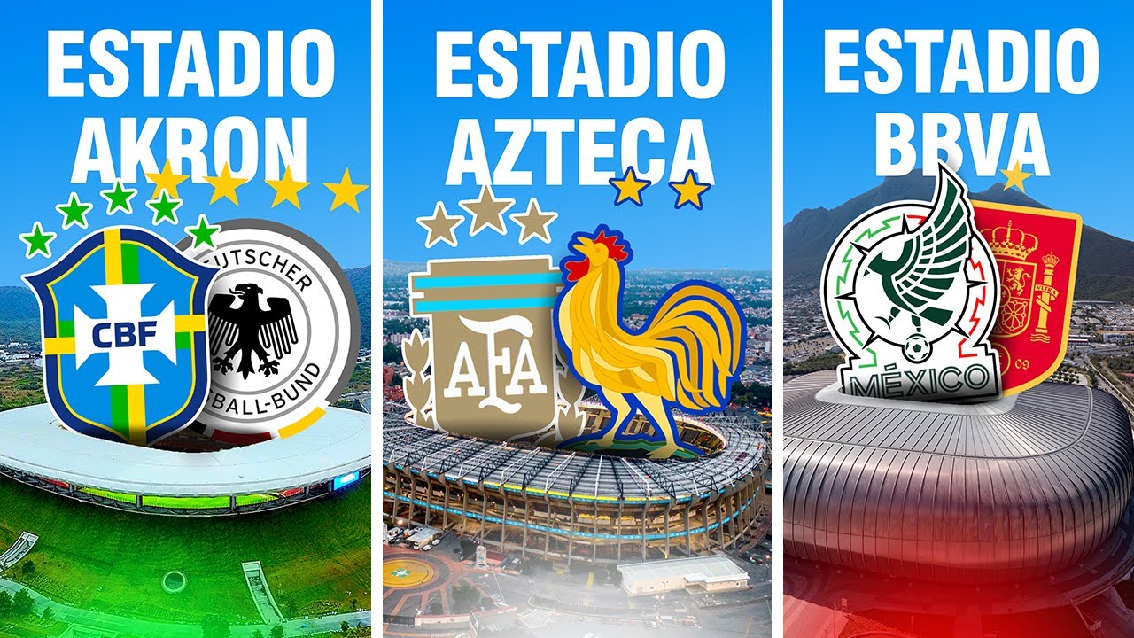 &iexcl;OFICIAL! ESTOS son LOS 13 PARTIDOS que SE JUGAR&Aacute;N EN M&Eacute;XICO en el MUNDIAL &iexcl;LOCURA EN EL AZTECA!😍🏟️