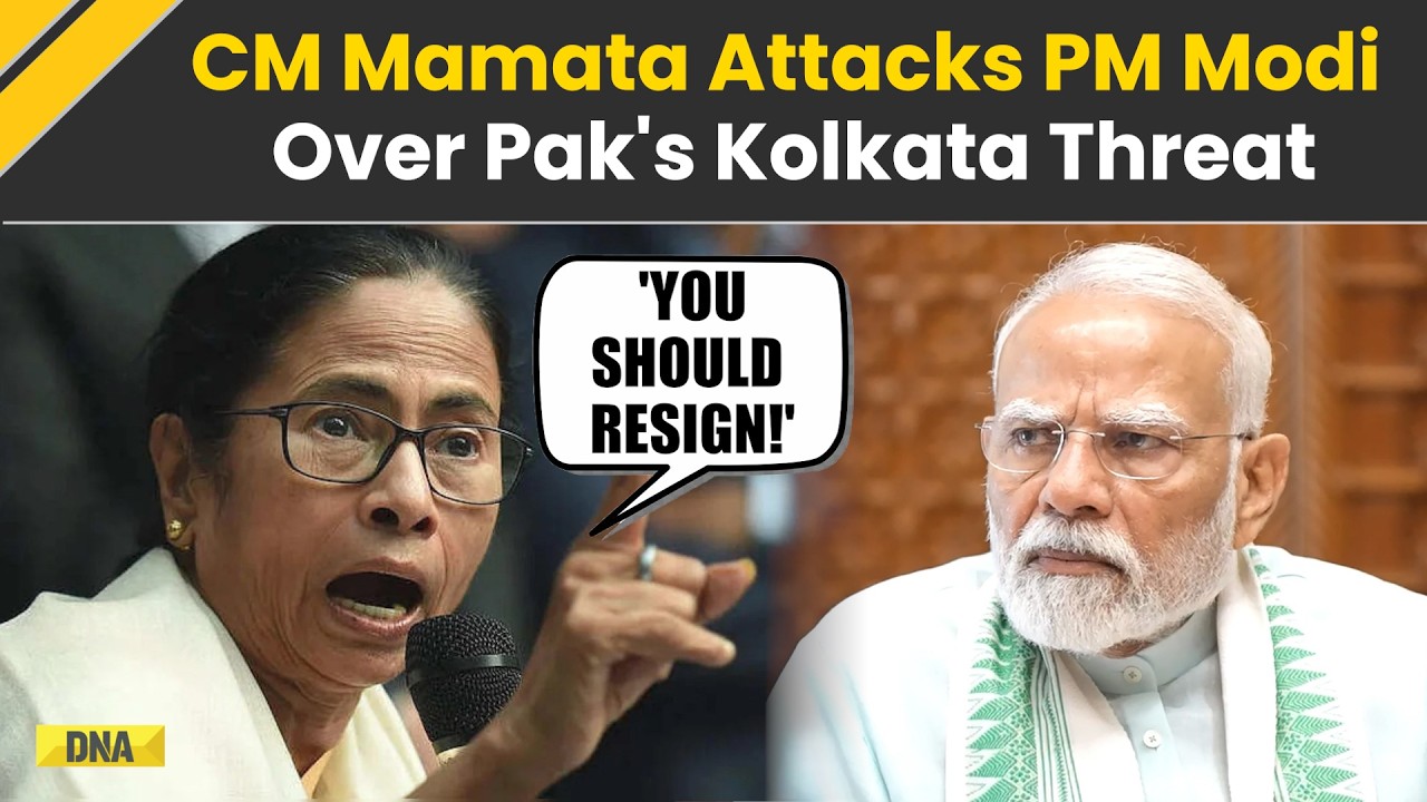 Bengal News: 'PM Should Resign...' Mamata Hits Out At Modi's 'Silence' On Pakistan's Kolkata Threat