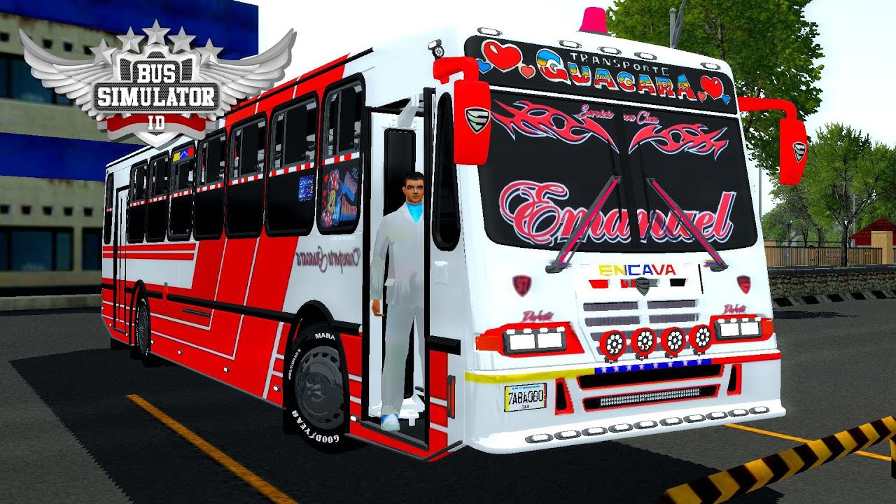 ENCAVA E-NT 3200 🇻🇪 Transporte Guacara N°97 🔥 Escudería Emmanuel para Bus Simulador Indonesia 💫