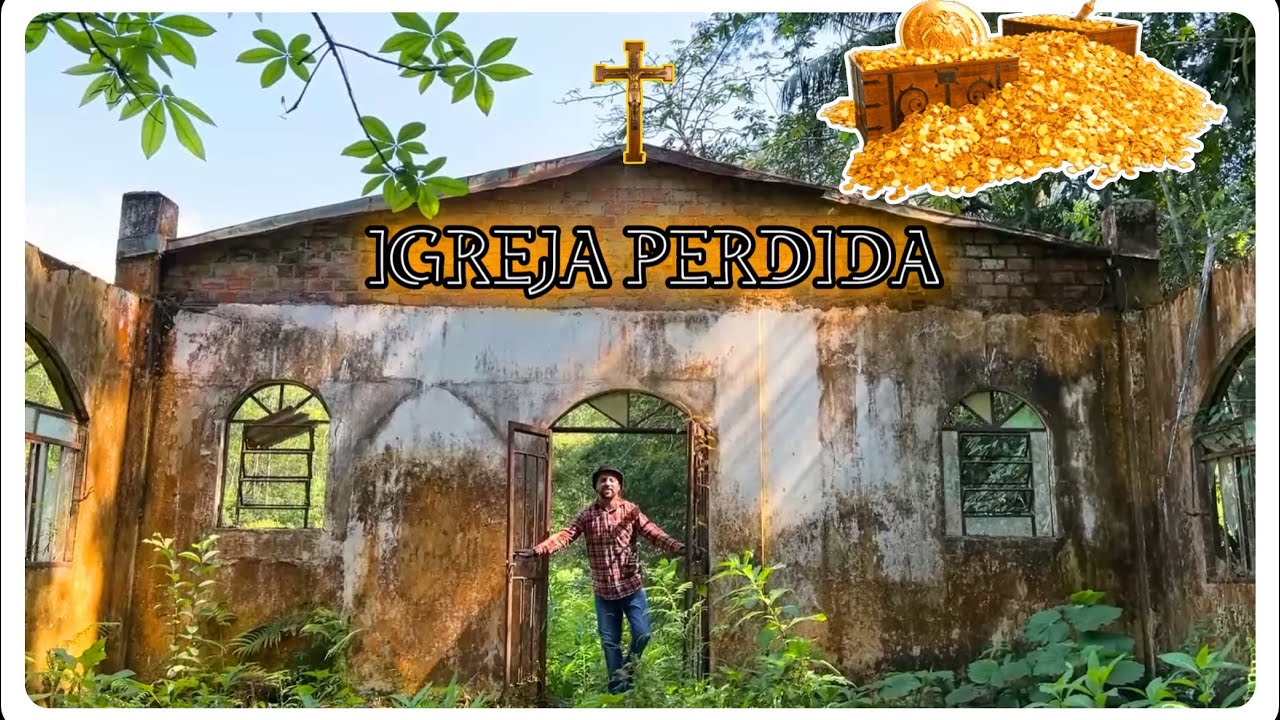 Resgate de tesouro incrível em antiga igreja escondido na floresta