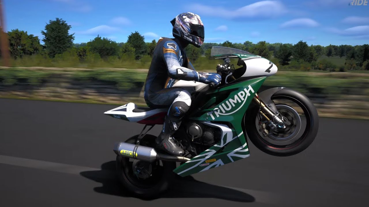 Ride 6 Time Trial Southern 100 Circuit Triumph Daytona 675R Racing Modified - 2017 2 Laps!