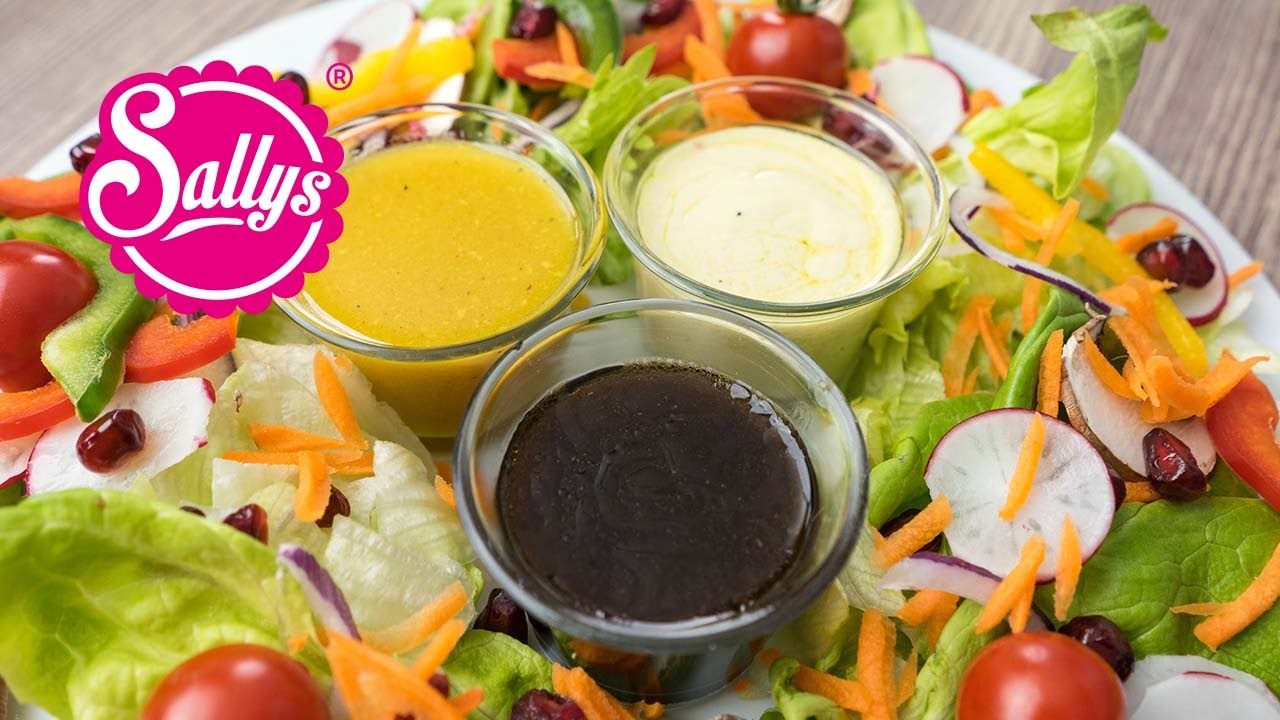 Geniale Salat-Dressings auf Vorrat / Sallys Lieblinge / Sallys Welt