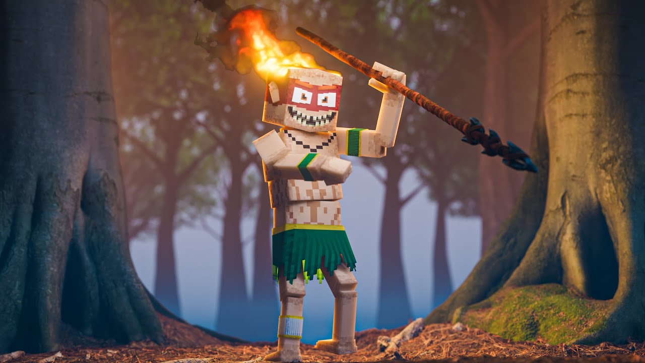 A LENDA DO CURUPIRA NO MINECRAFT!! - LENDAS URBANAS