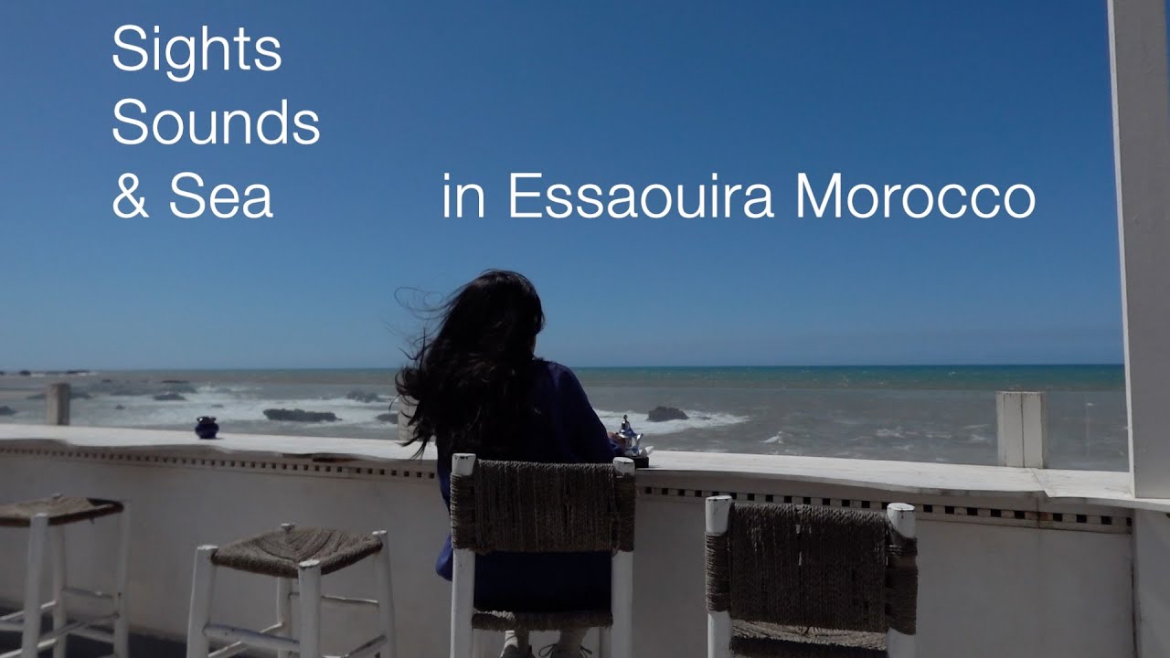 Peaceful solo travel exploring music and food in the streets of Essaouira