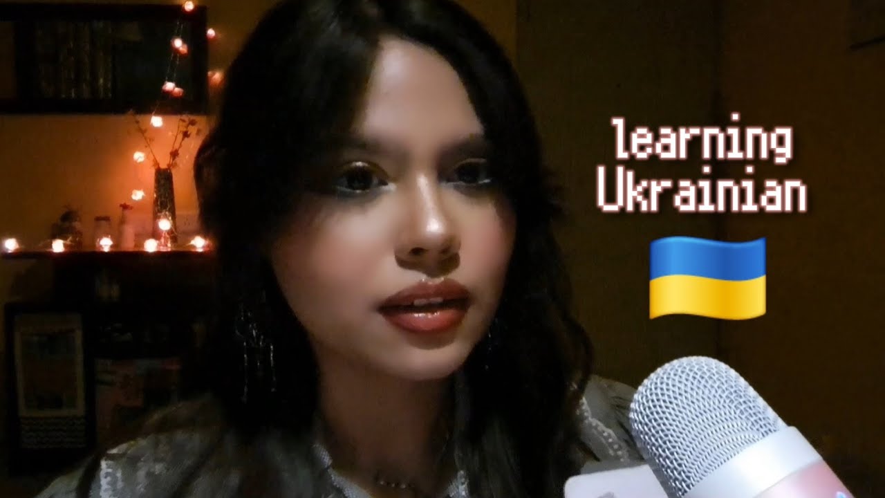 [lofiASMR] learn Ukrainian with me as you sleep :) 