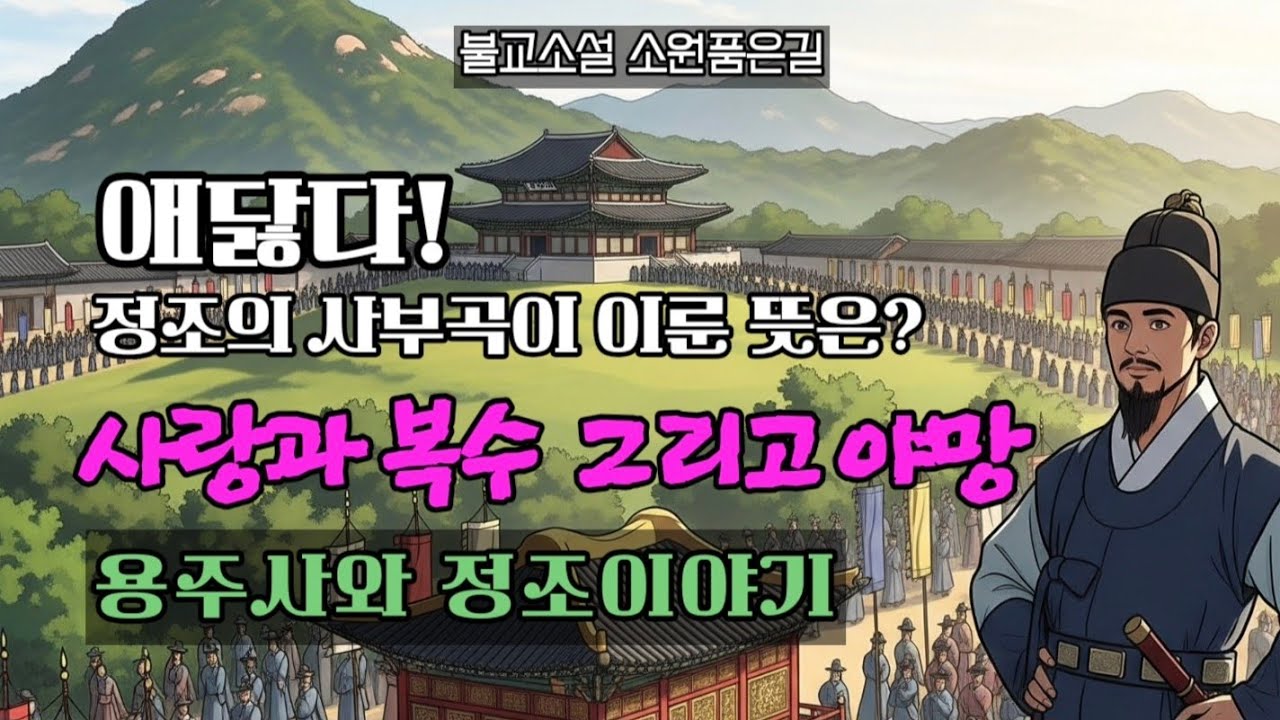 용주사와 정조이야기 ㅣ사랑과 복수 그리고 야망 ㅣ애닮은 사부곡이 이룬 뜻은?ㅣ수원화성과 융건능 