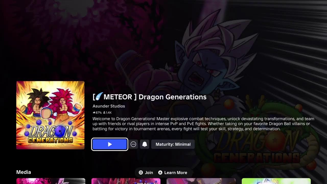 Roblox DBOG live steam